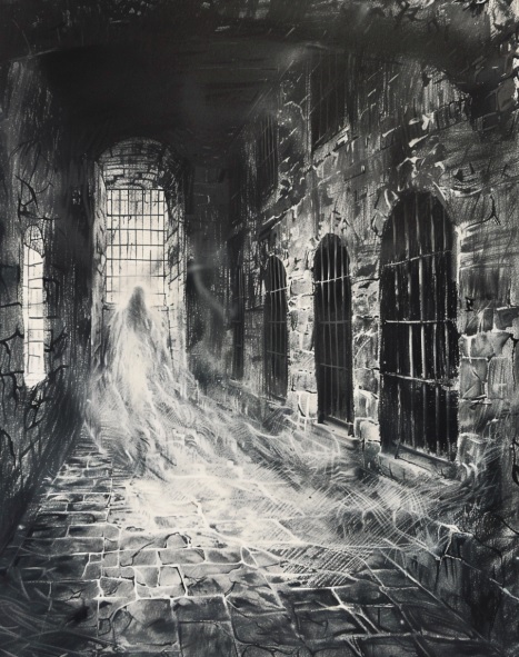 Selina Wadge, a ghost said to haunt the halls of Bodmin Jail.